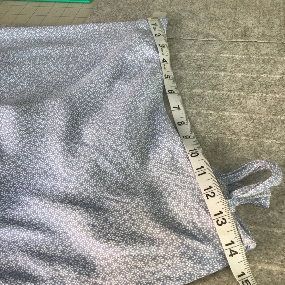 Brandy Melville Light Blue Mini Skirt - Picture 3 of 6